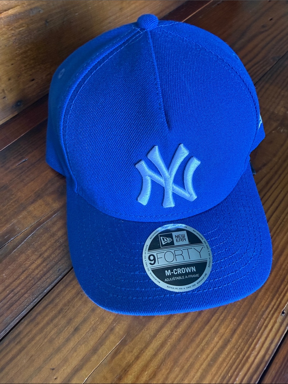 New Era Royal Blue New York Yankees 9FORTY Cap with SnapBack